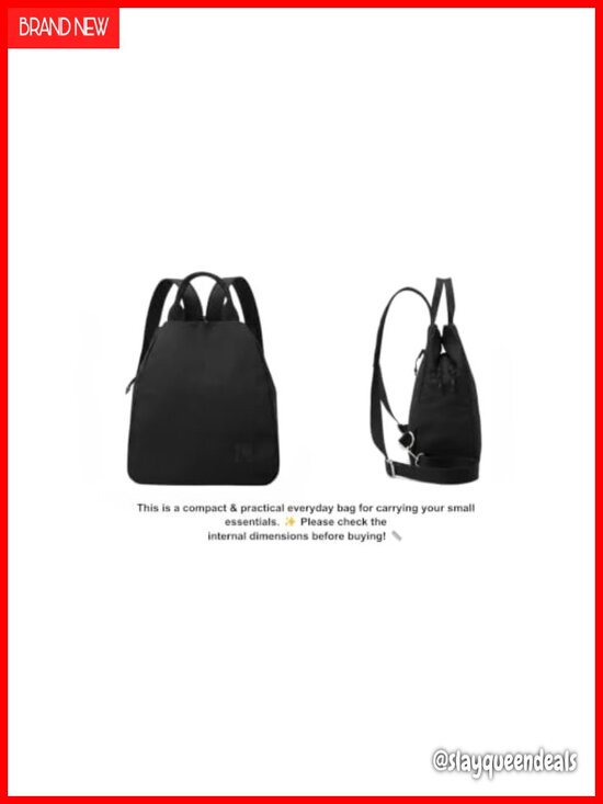 Convertible Crossbody Backpack Purse for Women, Mini Fashion Daypack Fits main image 5